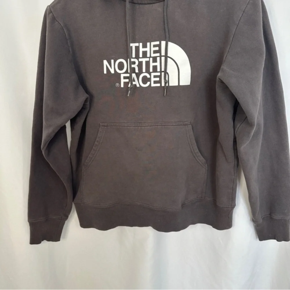 The North Face Pullover Jacket Hoodie Mens Medium Half Dome‎ Logo Brown